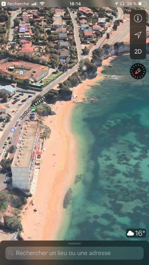 Studio Pieds Dans L'Eau Ajaccio  Exterior foto